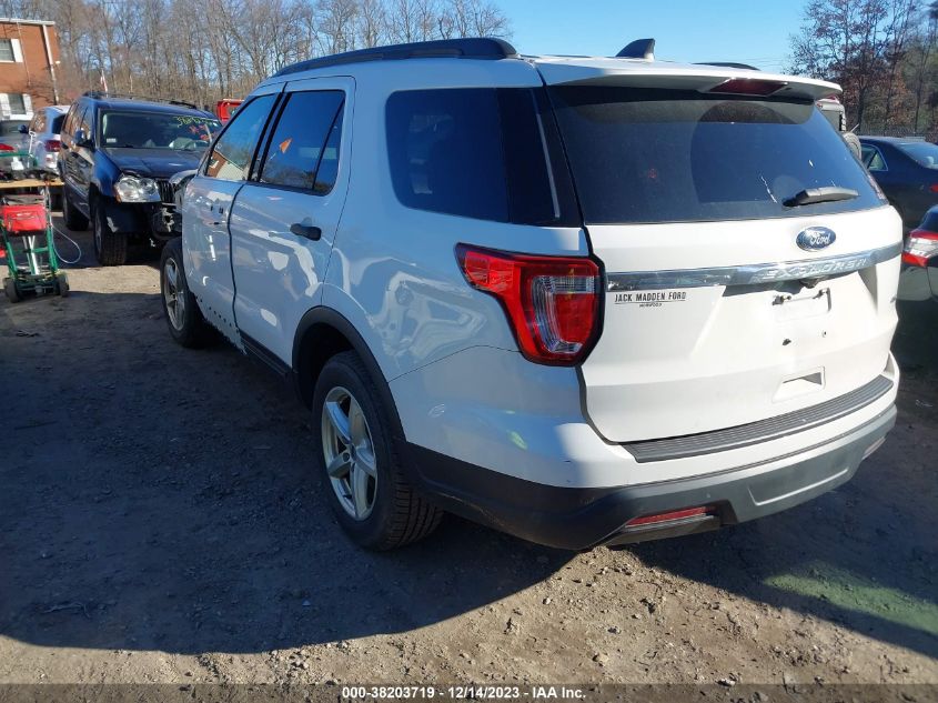 2018 FORD EXPLORER - 1FM5K8B80JGA75660