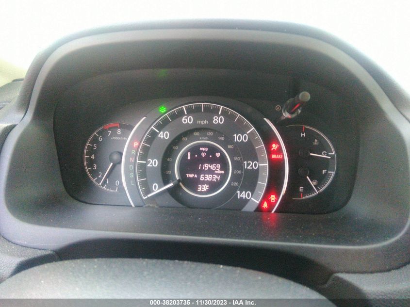 2016 HONDA CR-V EXL - 2HKRM3H79GH532536
