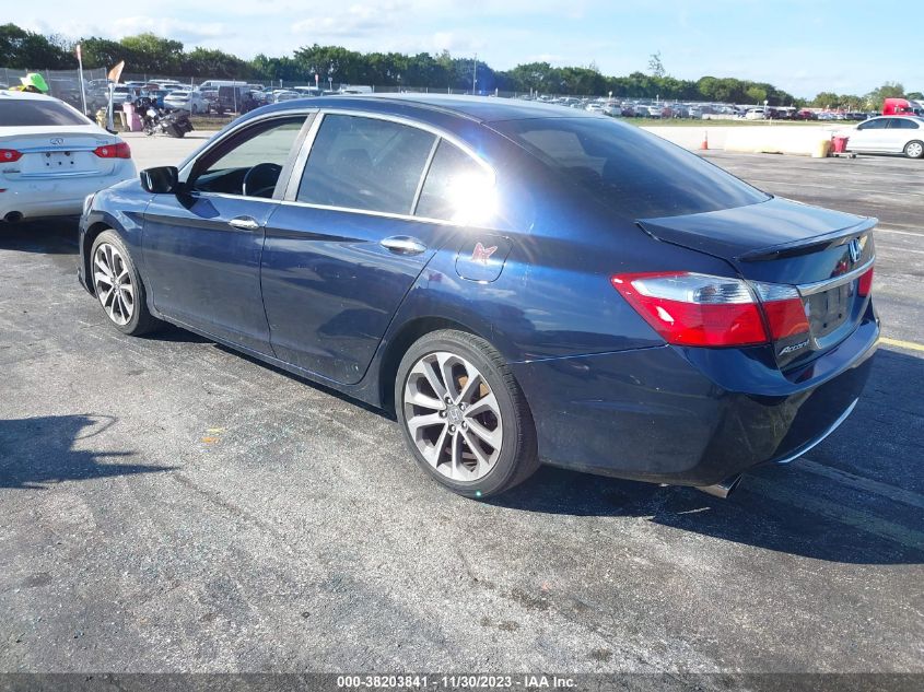 2015 HONDA ACCORD SPORT - 1HGCR2F54FA253604