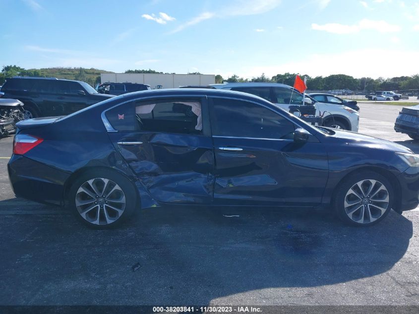 2015 HONDA ACCORD SPORT - 1HGCR2F54FA253604