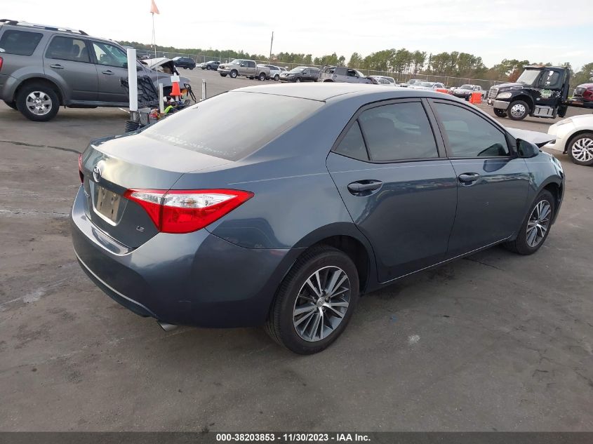 2016 TOYOTA COROLLA LE PLUS - 2T1BURHE1GC619790