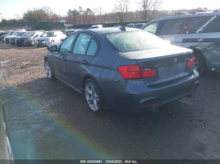2015 BMW 335I XDRIVE WBA3B9G50FNR99368
