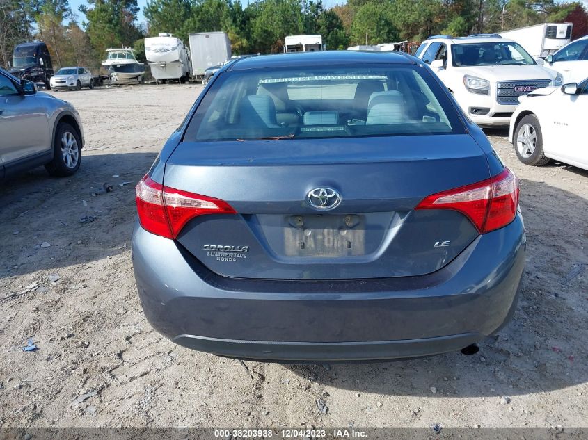 2017 TOYOTA COROLLA L/LE/XLE/SE/XSE - 2T1BURHE6HC836351