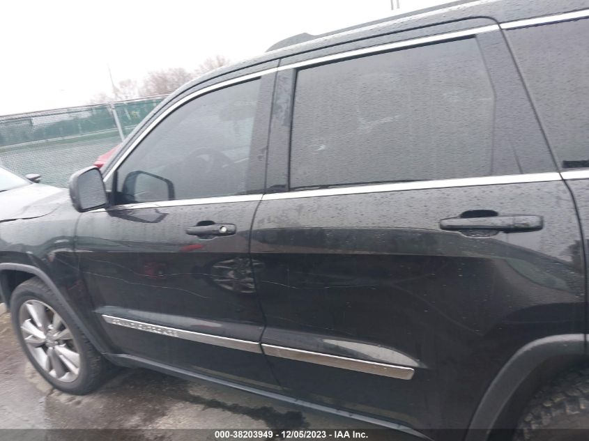 2013 JEEP GRAND CHEROKEE LAREDO - 1C4RJFAG8DC594876