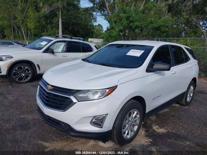 2020 CHEVROLET EQUINOX FWD LS - 3GNAXHEV1LS664668