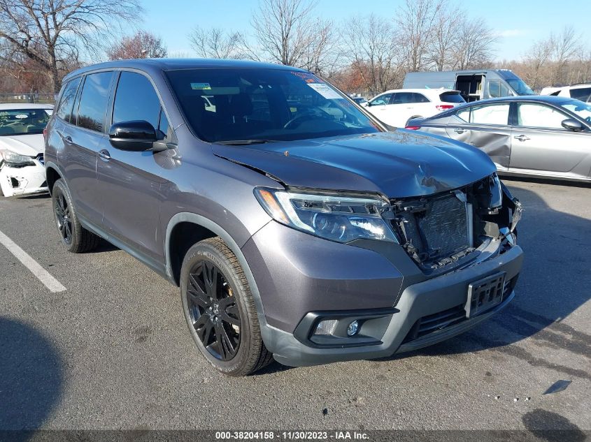 5FNYF8H2XKB023425 HONDA PASSPORT SPORT 2019