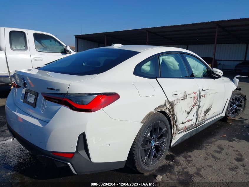 2023 BMW I4 EDRIVE35 - WBY43AW03PFP73783