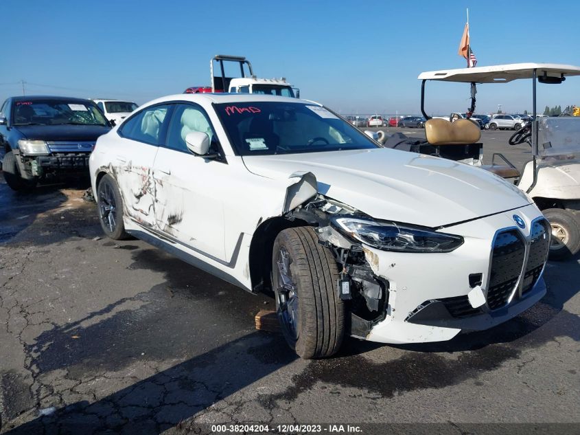 2023 BMW I4 EDRIVE35 - WBY43AW03PFP73783
