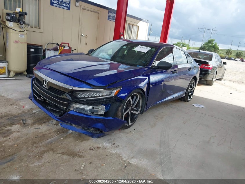 VIN 1HGCV1F48MA035692 2021 HONDA ACCORD SPORT SPECIAL EDITION