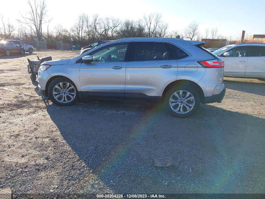 2019 FORD EDGE TITANIUM - 2FMPK4K95KBB54194