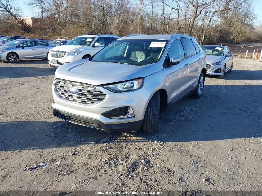 2019 FORD EDGE TITANIUM - 2FMPK4K95KBB54194