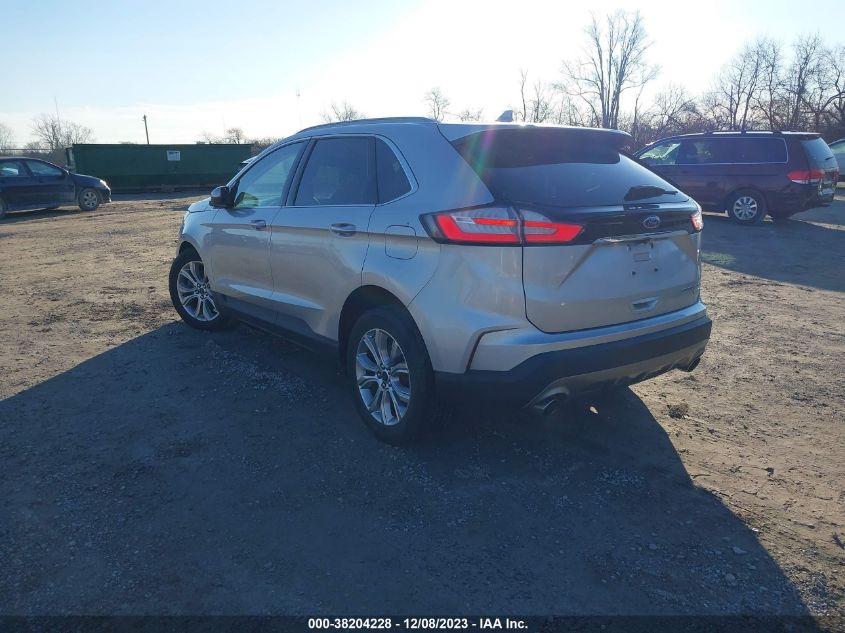 2019 FORD EDGE TITANIUM - 2FMPK4K95KBB54194