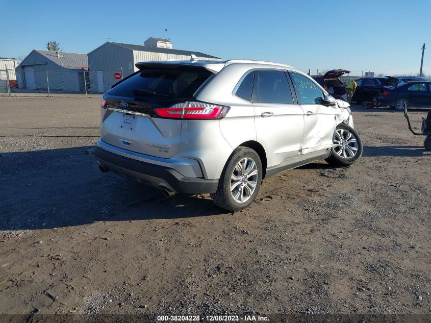 2019 FORD EDGE TITANIUM - 2FMPK4K95KBB54194