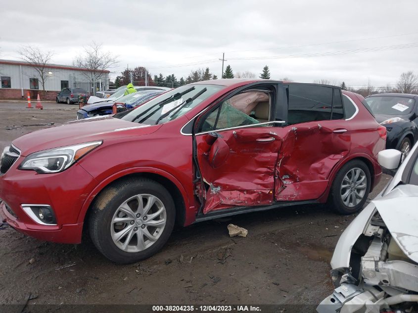 2019 BUICK ENVISION FWD PREFERRED - LRBFXBSA8KD022653