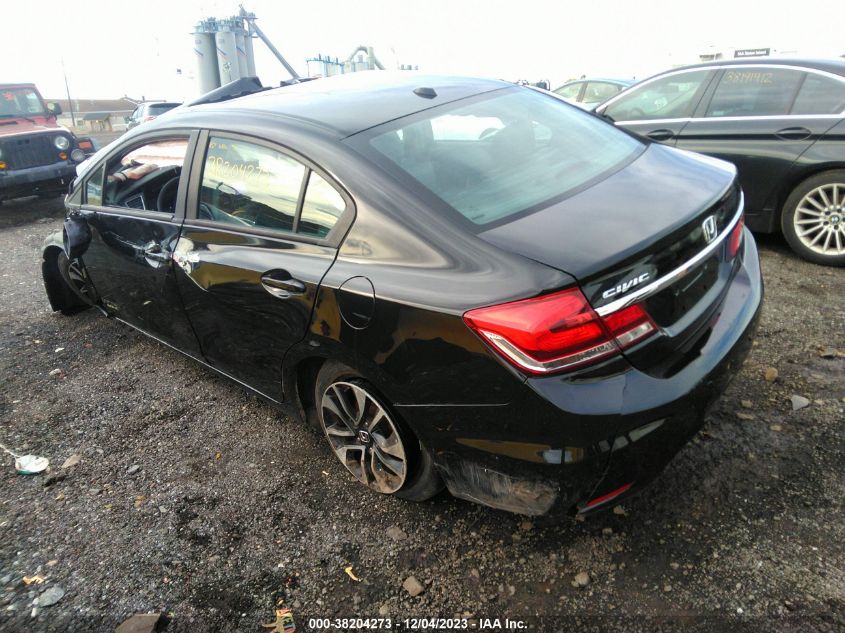 2013 HONDA CIVIC EXL - 19XFB2F98DE253327