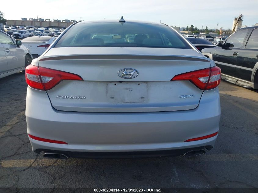 2016 HYUNDAI SONATA 2.4L SPORT - 5NPE34AF4GH404908