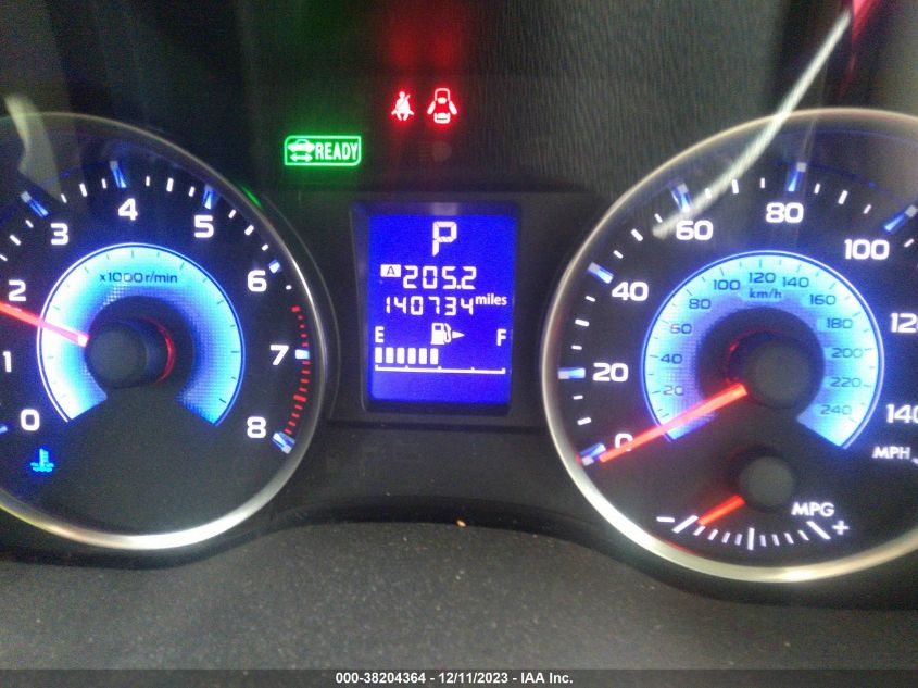 2014 SUBARU XV CROSSTREK HYBRID 2.0I HYBRID TOURING - JF2GPBKC0EH227132