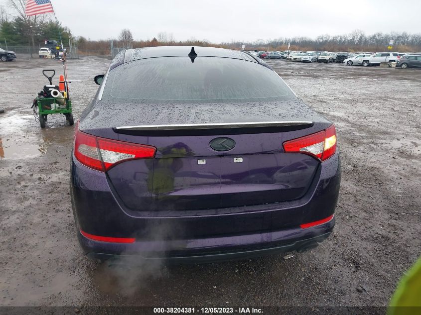 2013 KIA OPTIMA SX - 5XXGR4A62DG212059