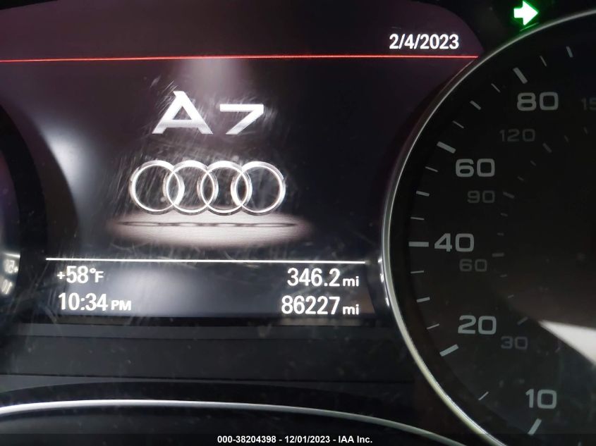 2014 AUDI A7 3.0T PREMIUM PLUS - WAU2GAFC0EN108797
