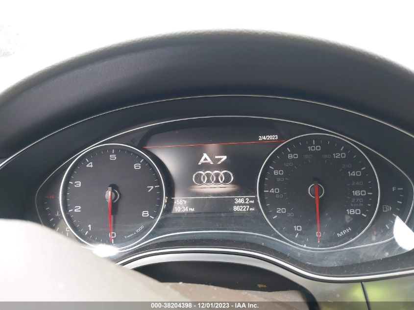 2014 AUDI A7 3.0T PREMIUM PLUS - WAU2GAFC0EN108797