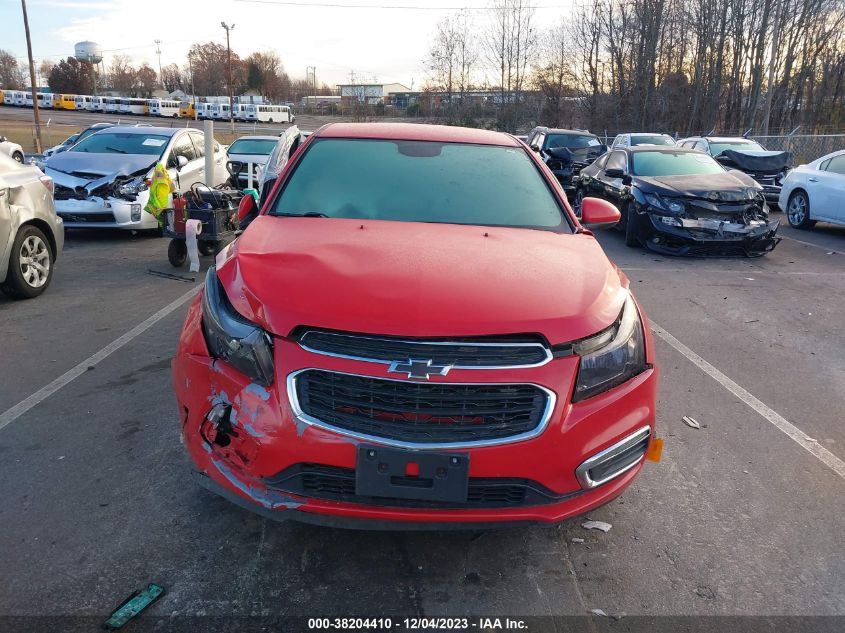 2015 CHEVROLET CRUZE LT - 1G1PE5SB4F7286469
