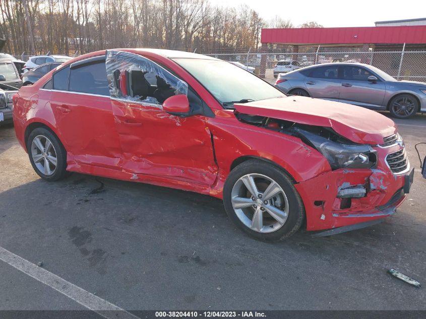 2015 CHEVROLET CRUZE LT - 1G1PE5SB4F7286469