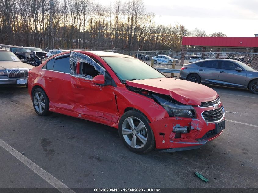 2015 CHEVROLET CRUZE LT - 1G1PE5SB4F7286469