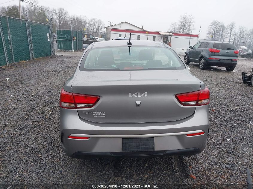2022 KIA RIO S - 3KPA24AD4NE476886