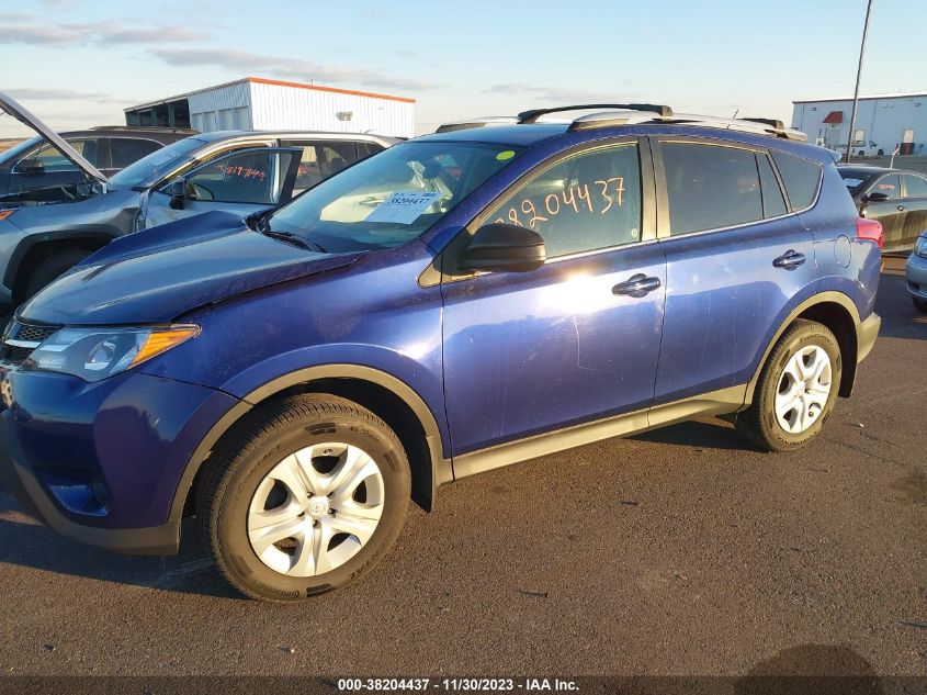 2015 TOYOTA RAV4 LE - 2T3BFREV2FW264714
