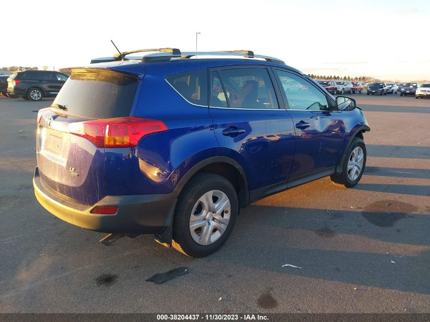 2015 TOYOTA RAV4 LE - 2T3BFREV2FW264714