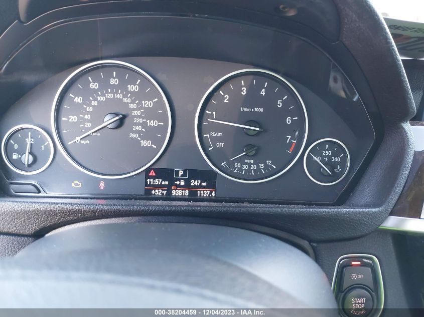 2016 BMW 320I - WBA8A9C53GK617366