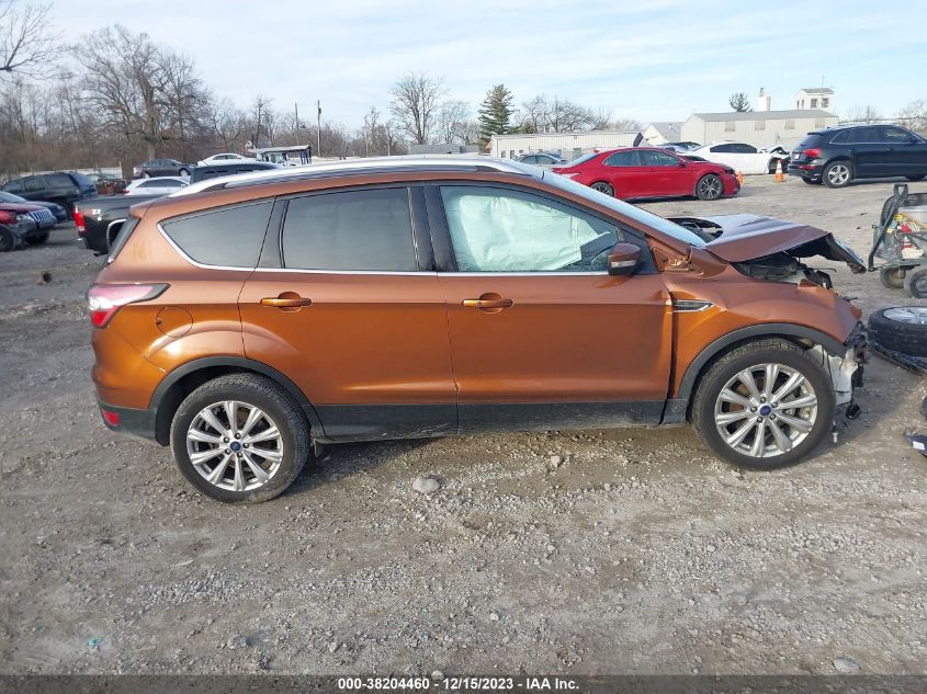 2017 FORD ESCAPE TITANIUM - 1FMCU0JD8HUB20941