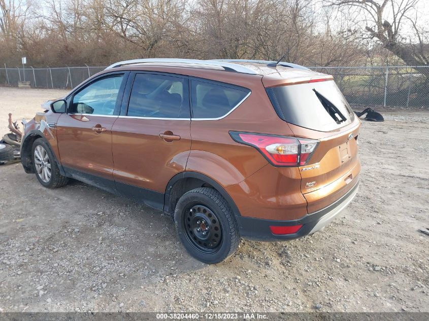 2017 FORD ESCAPE TITANIUM - 1FMCU0JD8HUB20941