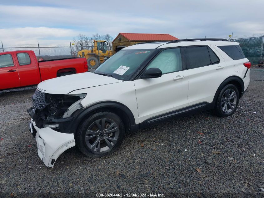 2021 FORD EXPLORER XLT - 1FMSK8DH2MGA03637