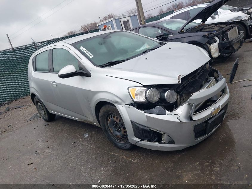 2013 CHEVROLET SONIC LS MANUAL - 1G1JB6SH9D4166657