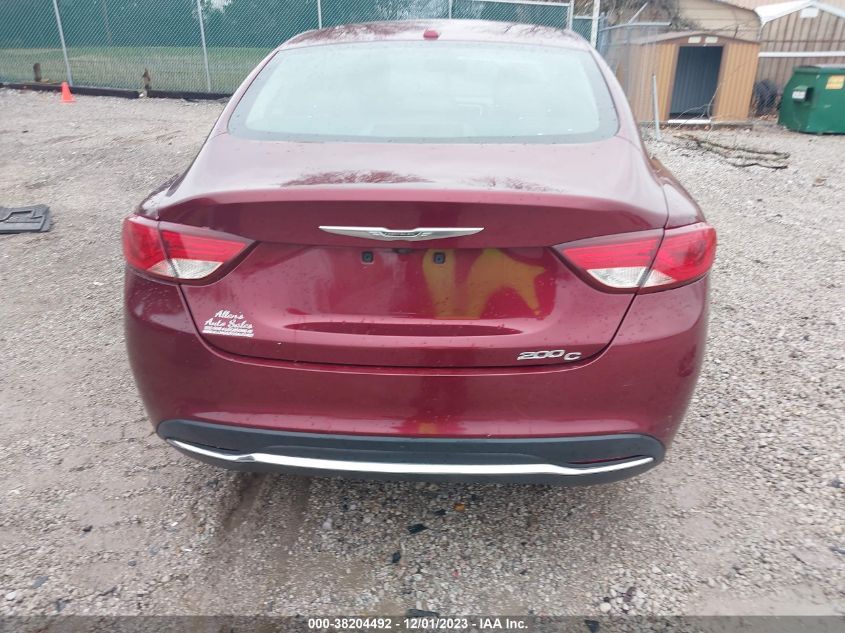 2015 CHRYSLER 200 C - 1C3CCCCBXFN531161