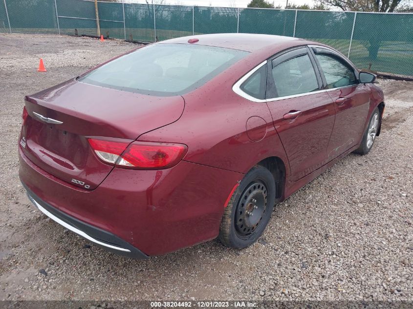 2015 CHRYSLER 200 C - 1C3CCCCBXFN531161