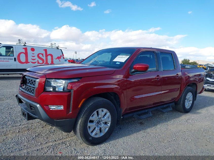 2022 NISSAN FRONTIER S/SV/PRO-X - 1N6ED1EJ8NN627442