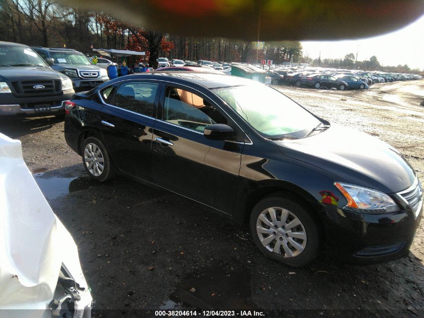 2015 NISSAN SENTRA S/SV/SR/SL - 3N1AB7AP8FY383819