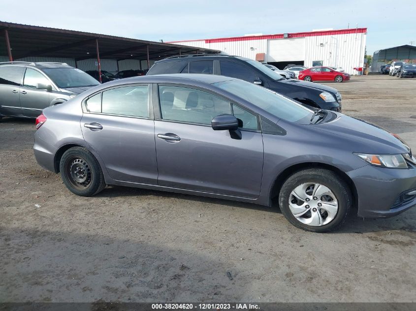 2014 HONDA CIVIC LX - 19XFB2F59EE236728