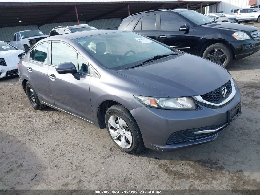 2014 HONDA CIVIC LX - 19XFB2F59EE236728