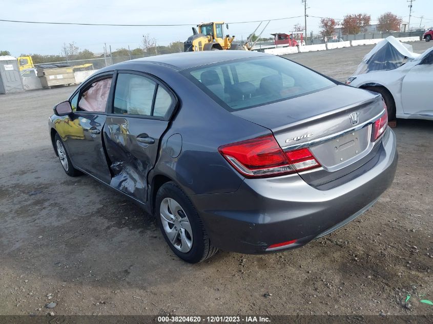 2014 HONDA CIVIC LX - 19XFB2F59EE236728