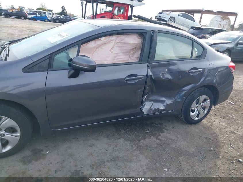 2014 HONDA CIVIC LX - 19XFB2F59EE236728
