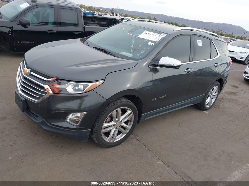VIN 2GNAXNEX9J6318671 2018 CHEVROLET EQUINOX PREMIER