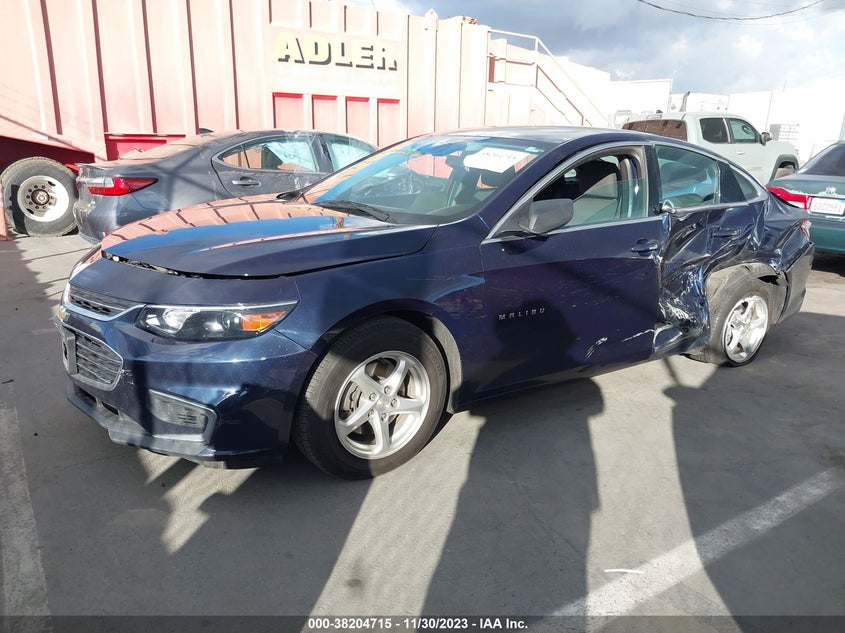VIN 1G1ZB5ST0JF202060 2018 CHEVROLET MALIBU 1LS