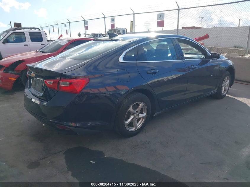 VIN 1G1ZB5ST0JF202060 2018 CHEVROLET MALIBU 1LS