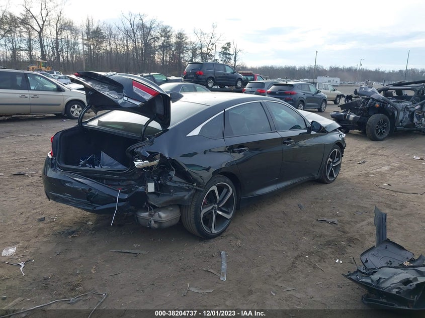 VIN 1HGCV2F34KA033237 2019 HONDA ACCORD SPORT 2.0T