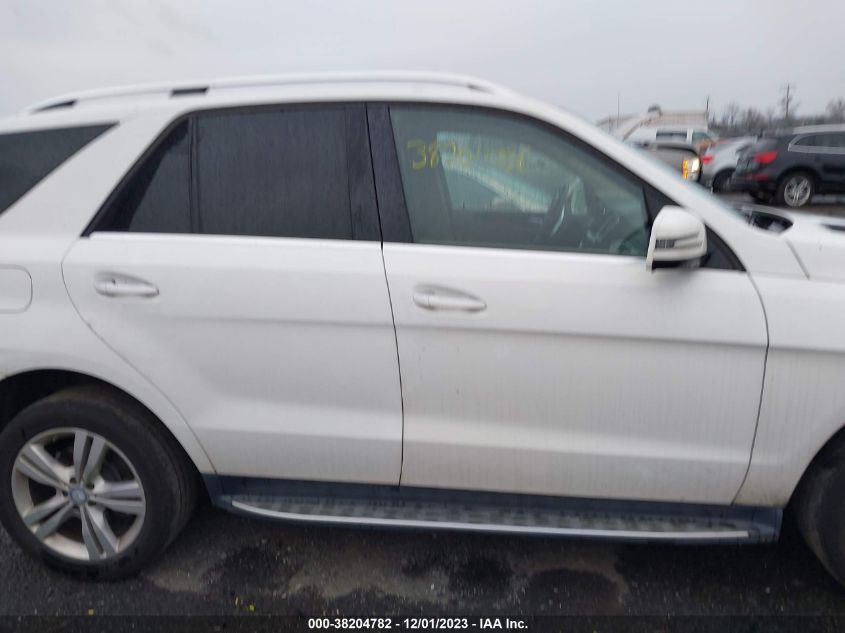 2014 MERCEDES-BENZ ML 350 4JGDA5HB9EA366974