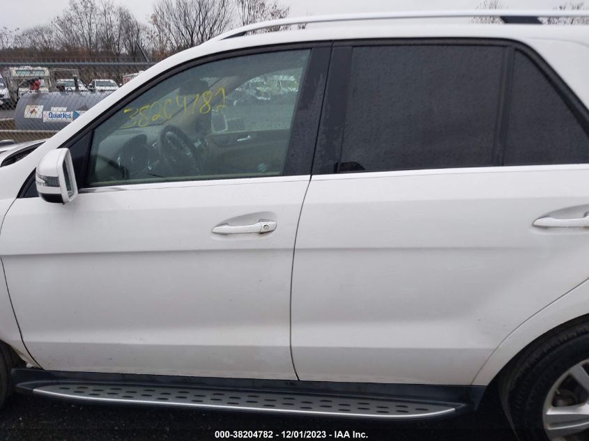2014 MERCEDES-BENZ ML 350 4JGDA5HB9EA366974