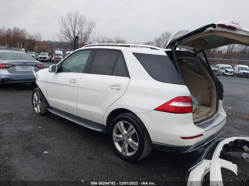 2014 MERCEDES-BENZ ML 350 4JGDA5HB9EA366974